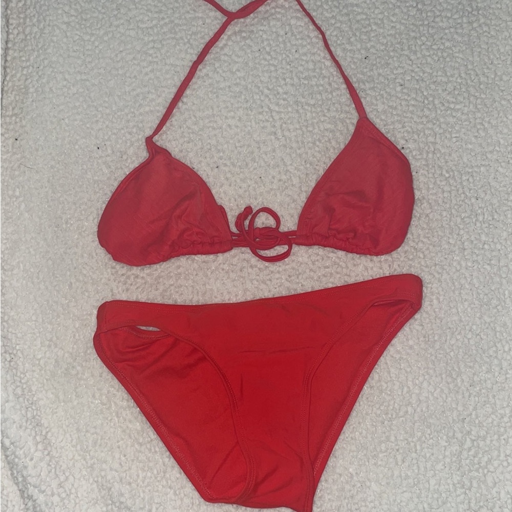 Red bikini